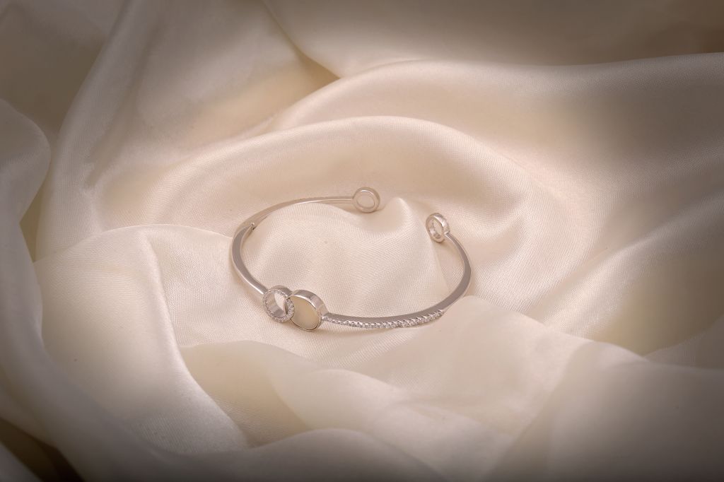 Celestial Knot Open Cuff Bracelet