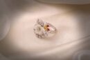 Floral Radiance Statement Ring