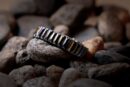 Midnight Ridge Textured Band Ring