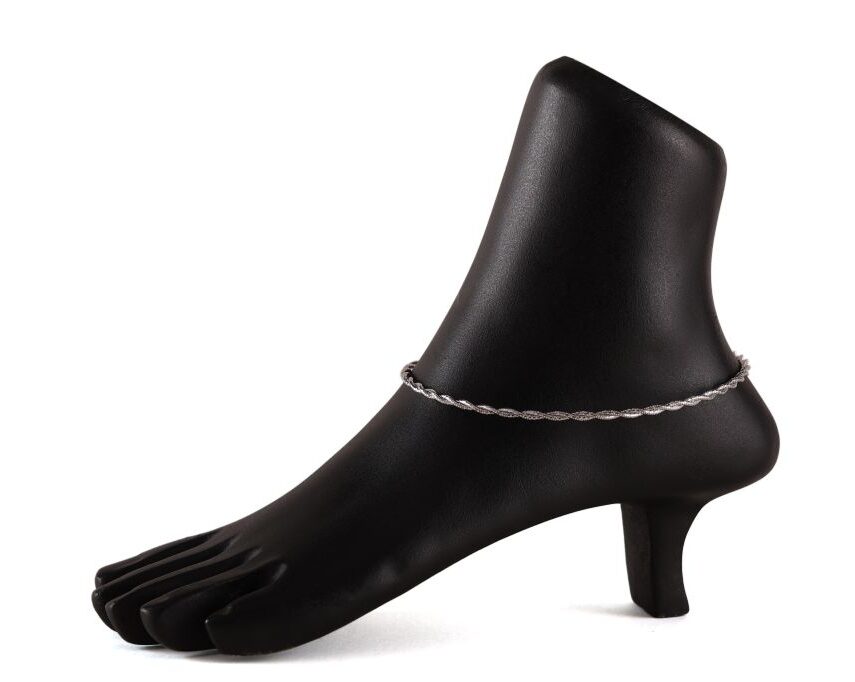 Classic Rope Chain Shimmer Anklet