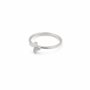 Delicate Shimmering Butterfly Ring