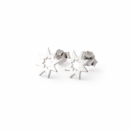 Glimmering Starburst Stud Earrings