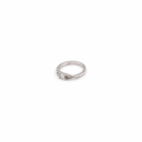 Modern Sterling Silver Bar Ring