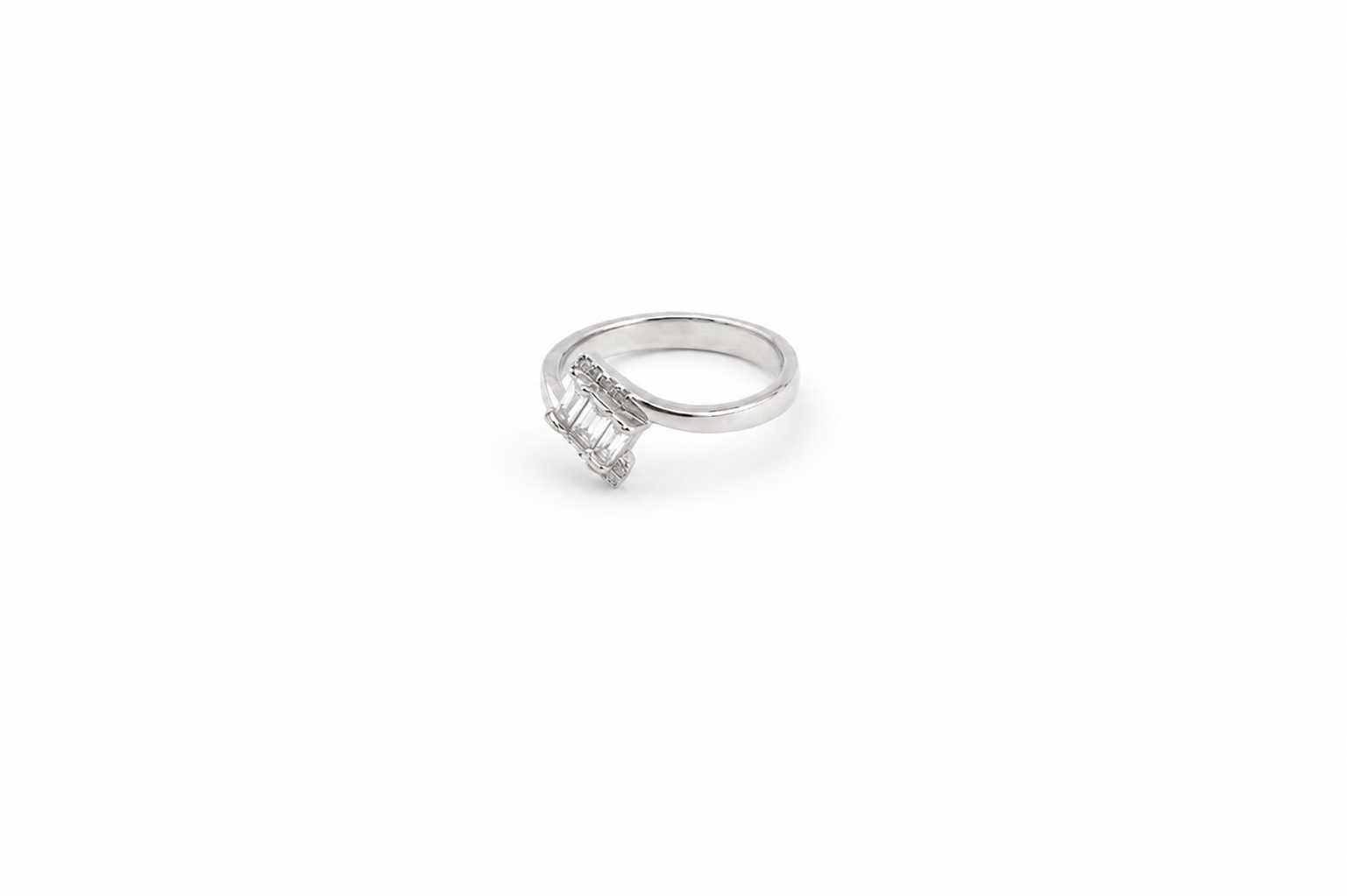 The Classic Baguette Bypass Ring