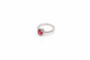 The Ruby Red Halo Ring