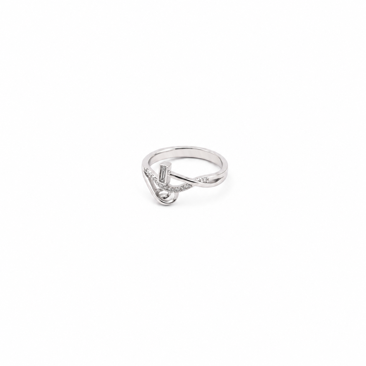The Twisted Solitaire Ring